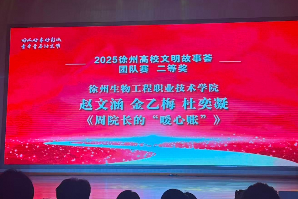 我校学子在徐州市“文明故事荟”活动中喜获佳绩